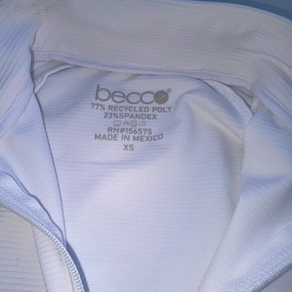 Ecco White Women's Bomber Jacket - Picture 3 of 5